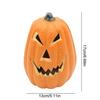 HBASD Halloween LED Pumpkin Lantern,Novelty Flash Pumpkin Lantern Lamp Toy for Home Party Supplies Room Decoration Props (F)