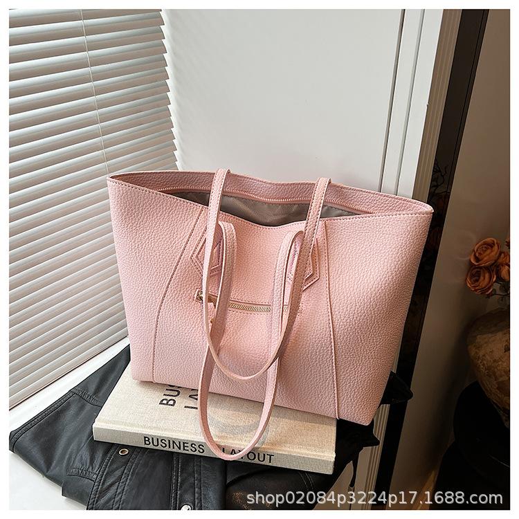 2025 new retro popular fashion large capacity women tote bag shoulder bag handbag retro commuter bag