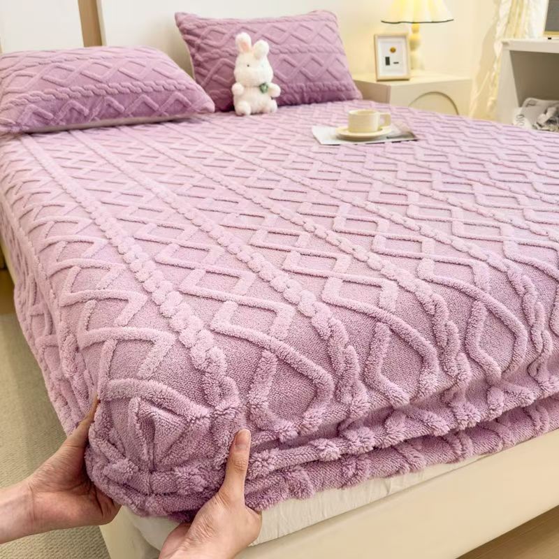 Pink Faux Fur Throw Blanket for Couch Bubble Cute Soft Warm Comforter Thick Furry Blanket for Sofa Bedroom Cozy Blankets for Women Gift Luxury Blanket