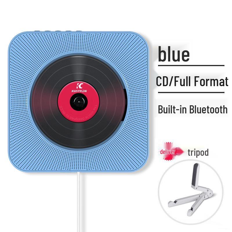 Portable HD Bluetooth DVD/CD Player with MP3, Rechargeable Speaker, TV Connectivity
