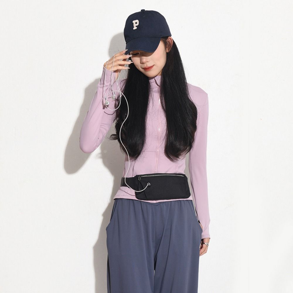 

Lightweight Running Phone Waist Bag Invisible Sports Fanny Pack Sports Belt Pouch Outdoor Sports темно-синього кольору