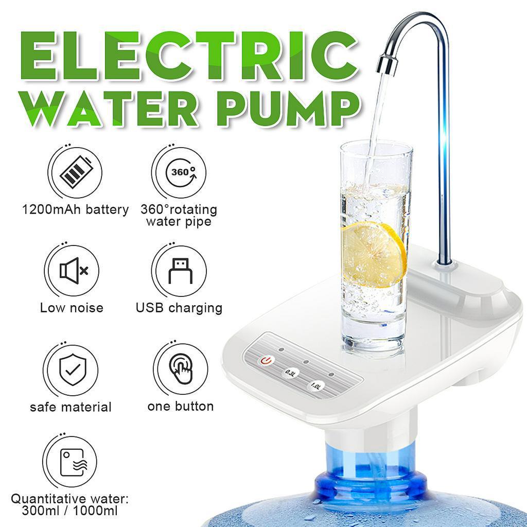 Wireless Portable Electric Auto Water Pump Electric Water Dispenser Bucket Bottle Dispenser USB Rechargeable Water Pump New