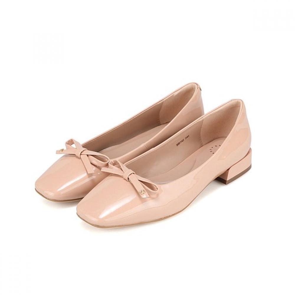 Barbara Square Toe Leather Enamel 3cm Pumps Bbi142be 250mm