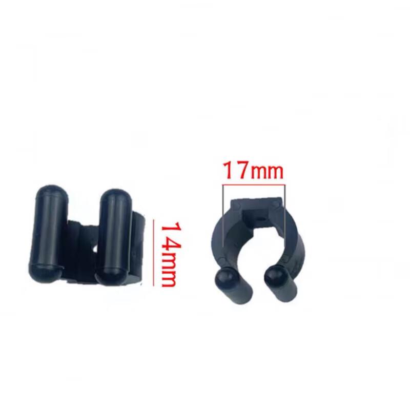 Solid Wood Wall-Mounted Pool Cue Rack with 10 Plastic Clips