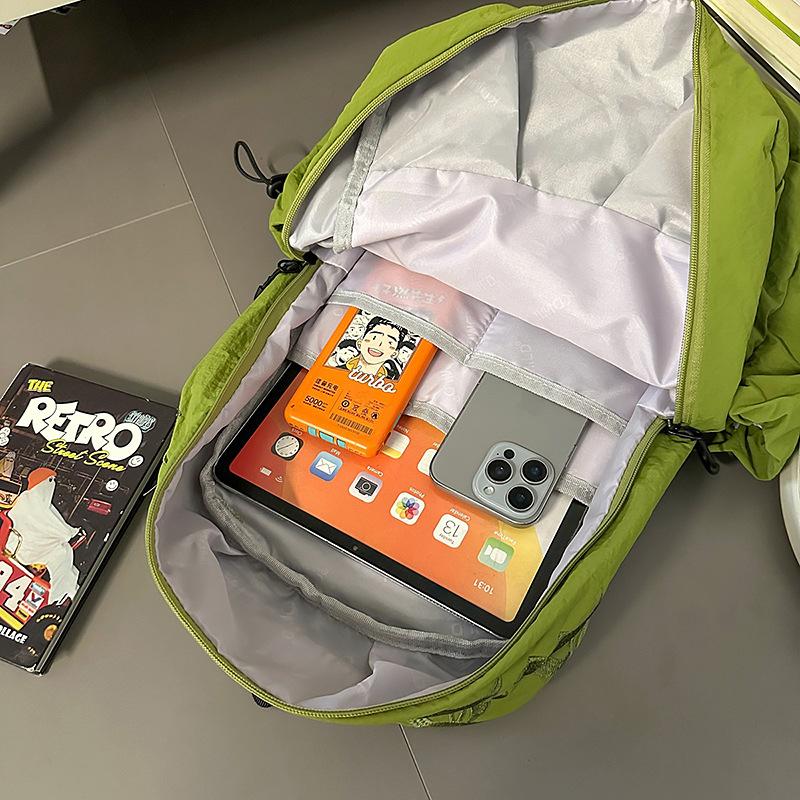 Schoolbag Mori ins new high-value fresh and sweet candy-colored backpack couple light travel spring outing backpack