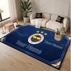 Personalized Crystal Velvet Carpet Fenerbahçe FC Pattern Non Slip Floor Rug
