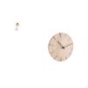 Cherub Resin Sculpture with Pigeon And Solid Wood Wall Clock Creative Design Gift for Living Room