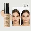 New Waterproof Liquid Foundation Matte Oil-Control Face Foundation Cream Creamy Texture Full Coverage Foundation Concealer Cream