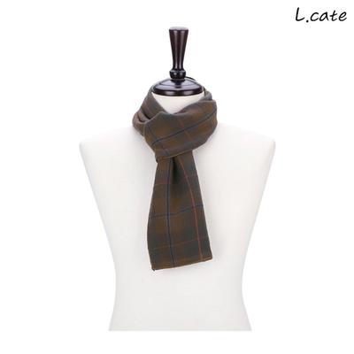 Elkate Women's Scarf LNM162 Women's Check Pattern Muffler