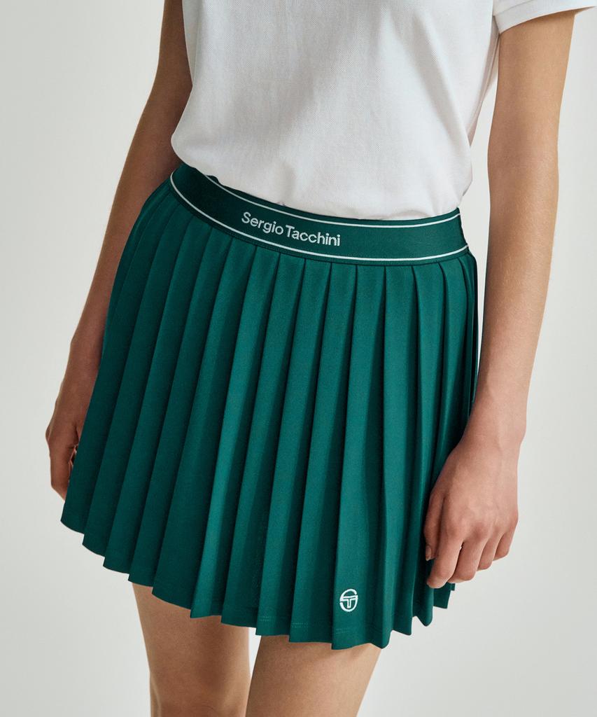 SERGIO TACCHINI W Tacchini Flying Skirt (D.Green) (A Type)