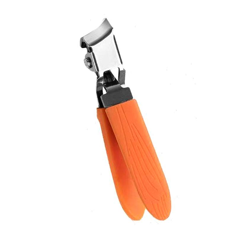 

Anti-Splash Nail Clipper, Stainless Steel Toenail Pliers, Manicure Tools Professional Super Sharp Slanted Nail Clippers оранжевый