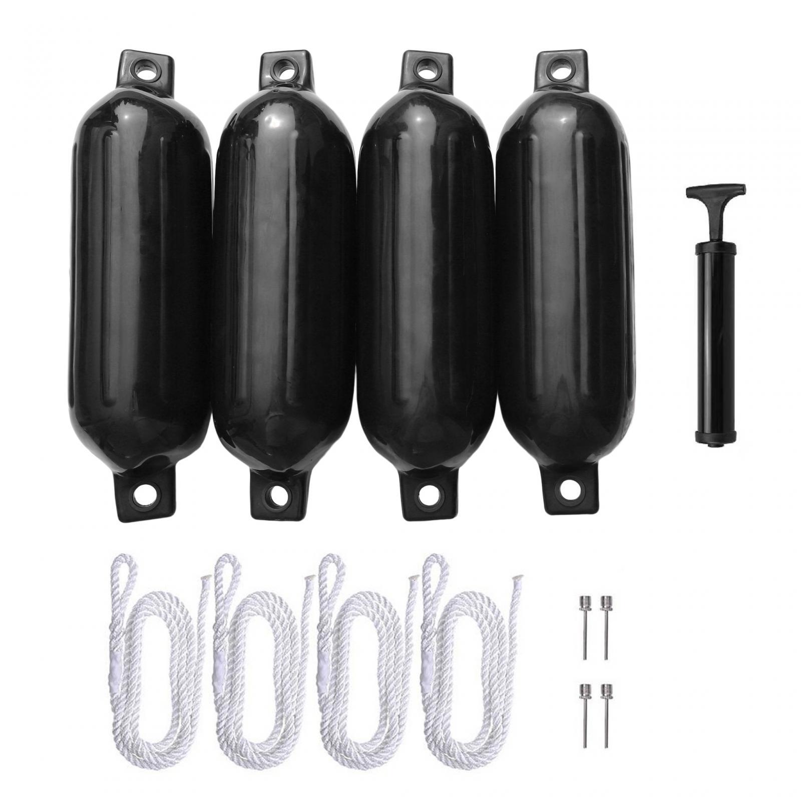 

4Pcs Boat Boat Shield Protection Boat s Bumpers Anchor Buoy Inflatable Marine Marine Docking for Dock Row Boats
