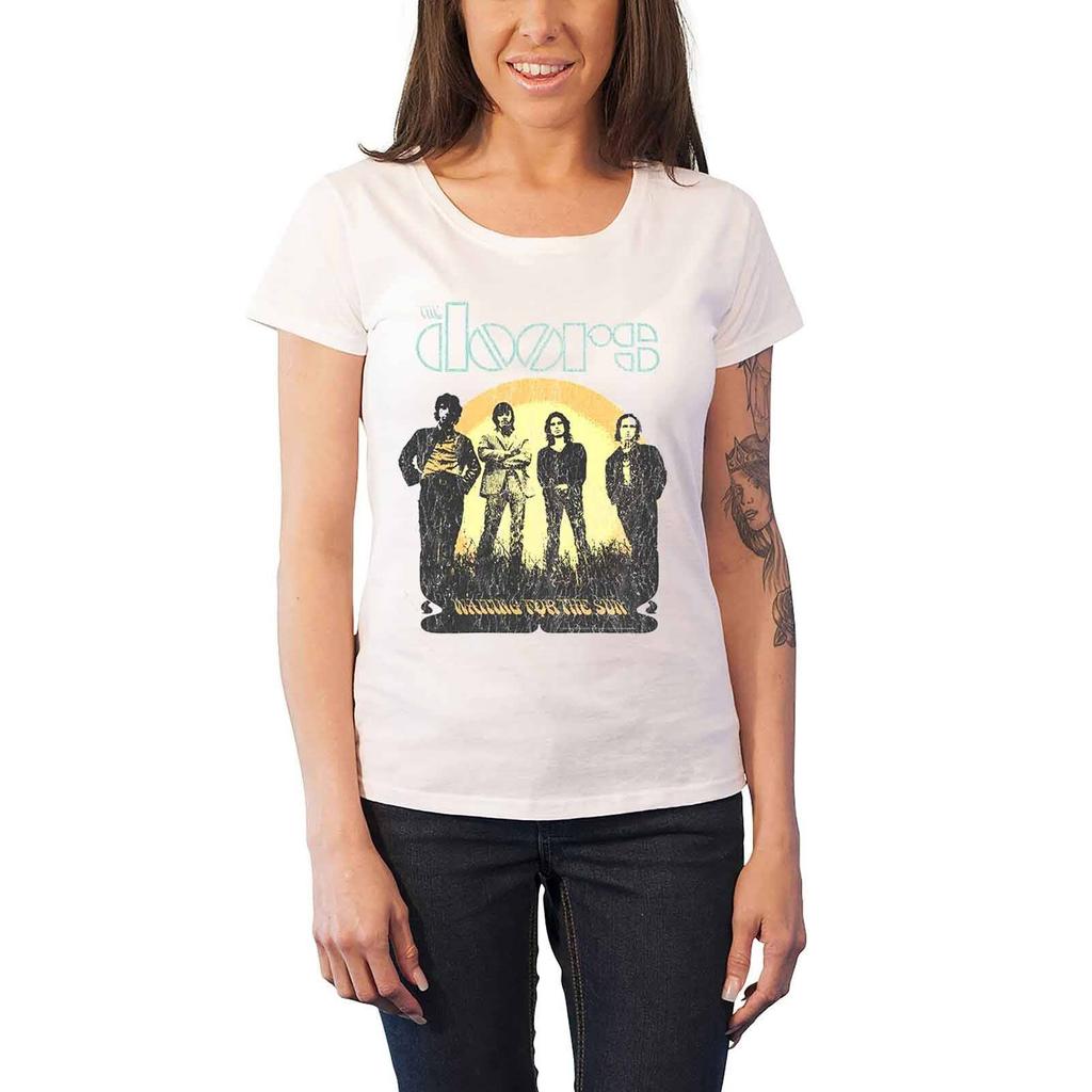 The Doors Womens/Ladies Waiting For The Sun T-Shirt