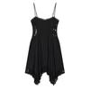 Women's French Lace V-Neck Camisole Dress - Slimming Summer A-line Skirt