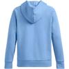 Under Armour Rival Fleece Big Logo Hoodie Women Hoodies Horizon-Blue 1379501-465