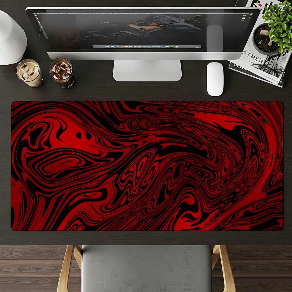 Strata Liquid Mouse Pad Large Nonslip Waterproof Mat Stitched Edge Keyboard Pad For Gaming Daily Office
