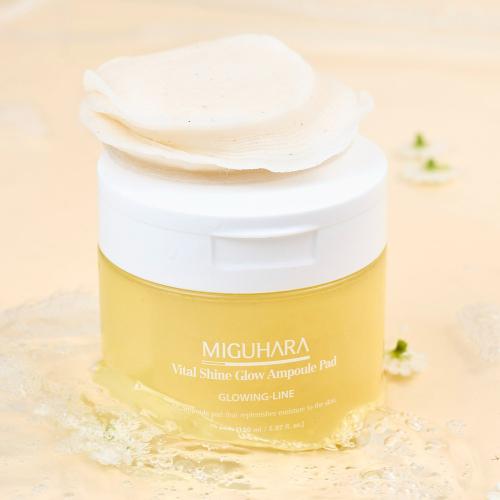 MIGUHARA Vital Shine Glow Ampoule Pad 70ea
