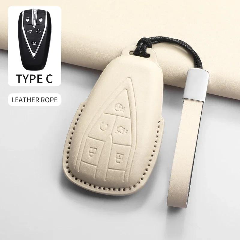 Car Key Case Cover Shell Fob for Changan UNIT UNIK CS35PLUS CS55 PLUS CS75 PLUS CS95 PLUS CS85 Oshan X7 X5 3/4/5 Buttons Keyring