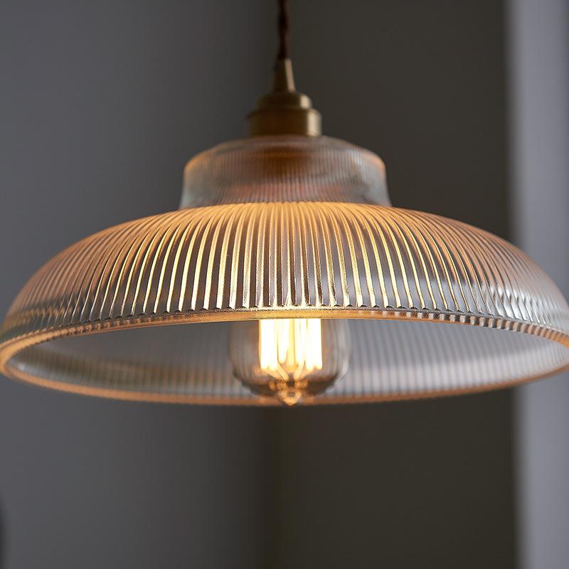 Vintage Glass Pendant Light Green Hanging Lamp Living Room Luminaire Hall Bedroom Dining Table Indoor Fixtures Lustre LED Decor