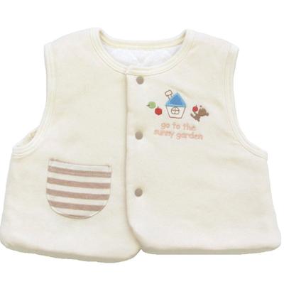 Organic Smooth Vest Beige OP-mini 50-70cm 26-11202