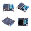 GM328 Transistor Tester Diode Capacitance Inductance ESR Meter Type-C Charge GM328A Square Wave Generator Electronics Kit