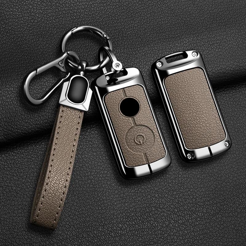 Interior Mouldings Motorcycle Car Key Case Fob Cover Shell For Yamaha Nmax 2021/2022 NVX NVX155 XMAX XMAX300 QBIX AEROX JAUNS 20