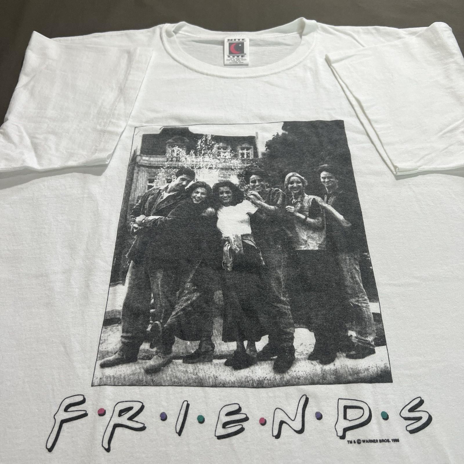 Vintage 90s Friends Sitcom TV Show All Sizes S-5XL Cotton White Shirt TT906 XXXL
