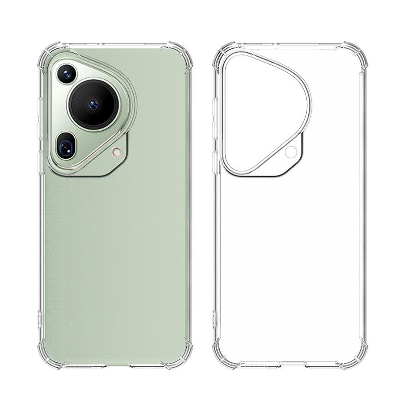 Suitable for Huawei Pura 90 Four-corner Anti-drop Mobile Phone Case Pura 80 PRO 5G Transparent TPU Soft Case