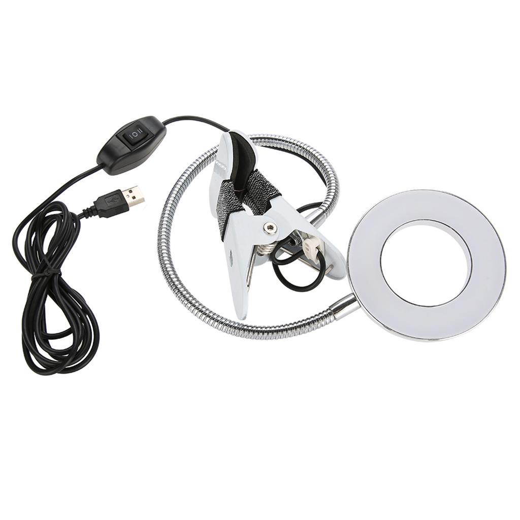 Lampa LED do makijażu tatuażu USB Lampa stołowa kosmetyczna z klipsem do microbladingu brwi eyelinera