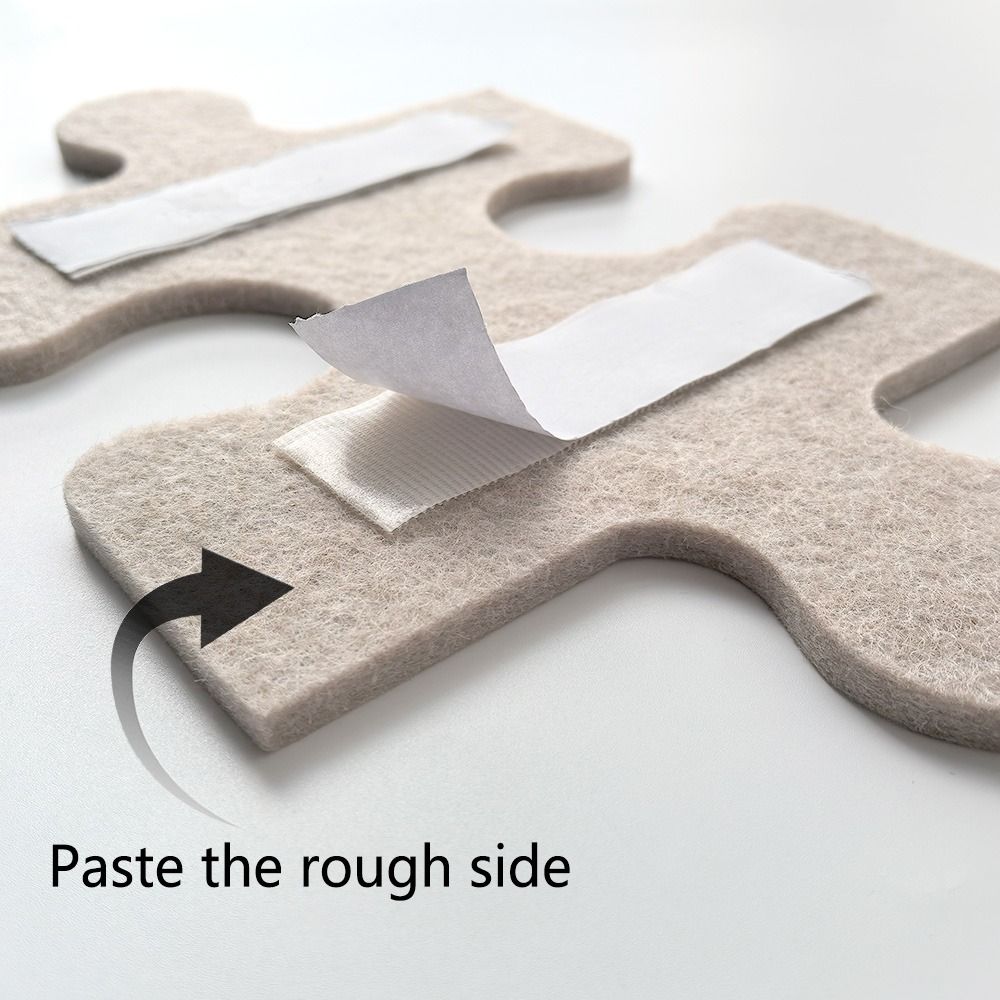 Thick Felt Board Wall Sticker Nordic Style Spliceable Message Display Board Modern Design Detachable Note Board Photo Display