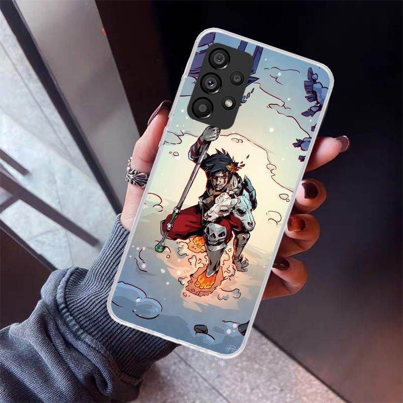 Game Hades Action Phone Case For Samsung Galaxy A52 A51 A50S A32 A22 A12 A02S A72 A71 A31 A70 A30S Note 20 Ultra 10 Plus S10 Gal