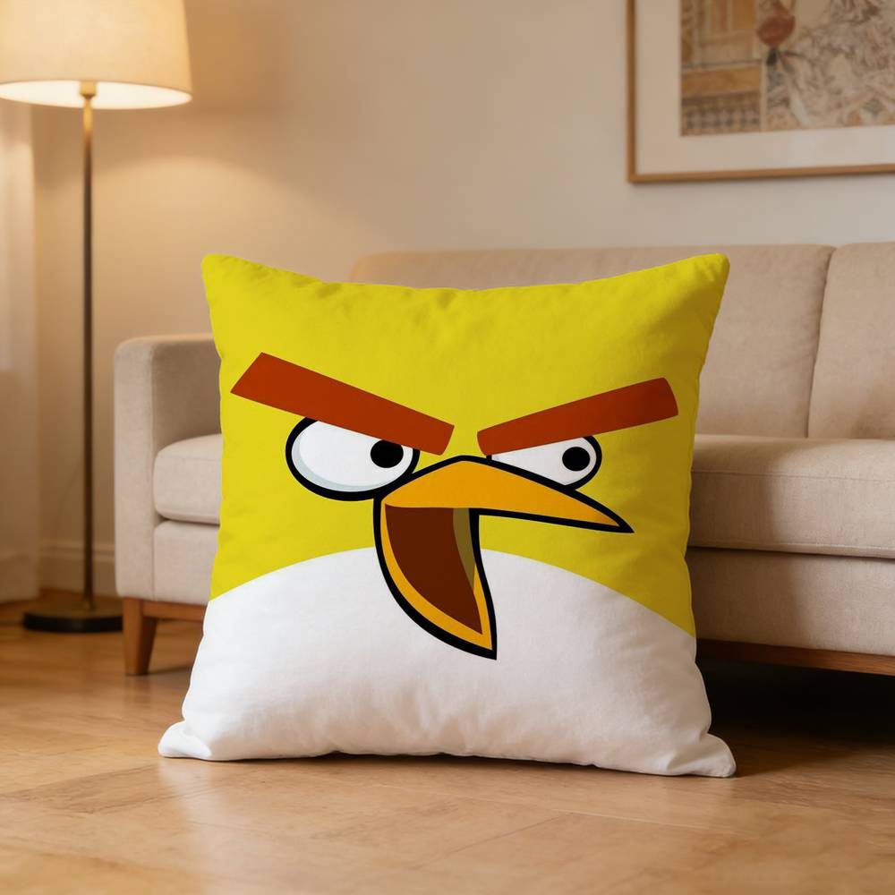 AAngry Birds Pillow Case Pattern Printed Pillowcase For Living Room Sofa Cushion Cover