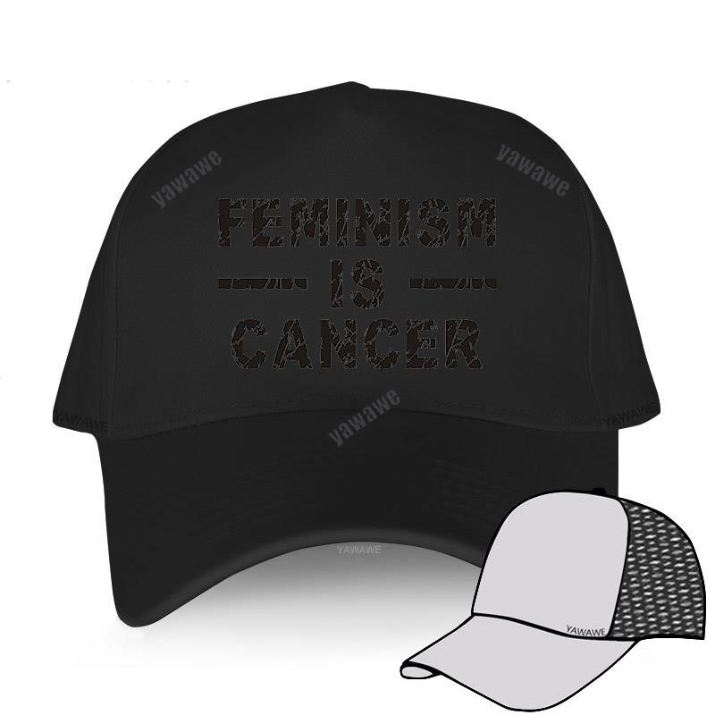 Unisex Outdoor summer Caps Adjuatable hat for women Feminism Is Cancer men luxury cotton Baseball Cap classic hip-hop style hats