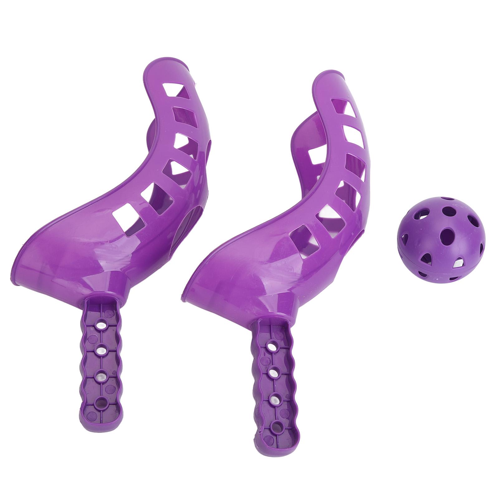 

Спортивная игра с шариком, детская забавная игра на открытом воздухе, игрушка для броска и ловли мяча, игра для лужайки, пикника, пляжа, кемпинга фиолетовый