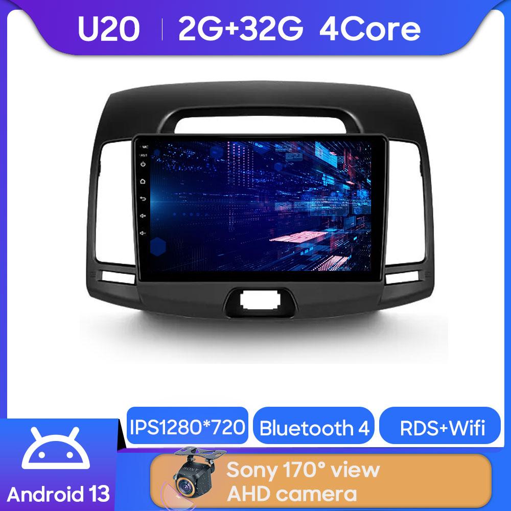 

Для Hyundai Elantra 4 HD 2006 - 2012 Android 13 автомобильные стереосистемы головные устройства плеер мультимедиа радио Android Auto Carplay GPS Wifi BT