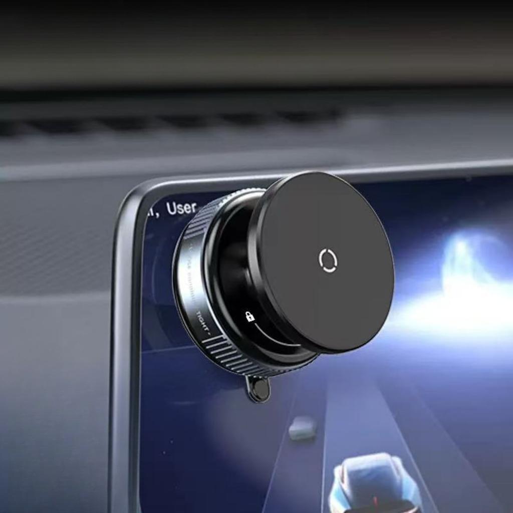 Superstarke magnetische Handyhalterung, verbesserter ABS, 360° drehbares und faltbares Design, mit einem Vakuumnapf