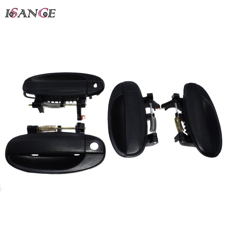 Outside Door Handle Front Rear Left Right For 1.6L Chevrolet Aveo 2004 2005 2006 2007 2008 & Aveo5 09-11 & Pontiac G3 2009-2010
