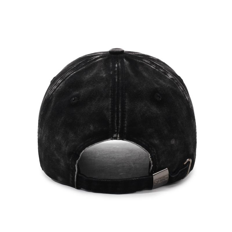 Fashion Letter Embroidery Cap Personalized Baseball Cap Men'S And Women'S Outdoor Sunshade Versatile Washed Hat Tide