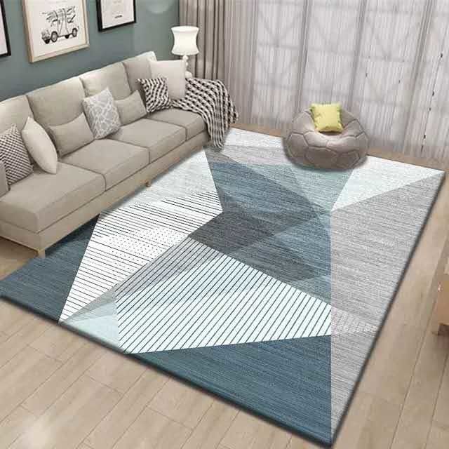 Living Room Carpet Geometric Carpet Sofa Coffee Table Bedroom Bedside Carpet Large Area Carpet