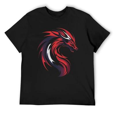 Camiseta con tatuaje de dragón