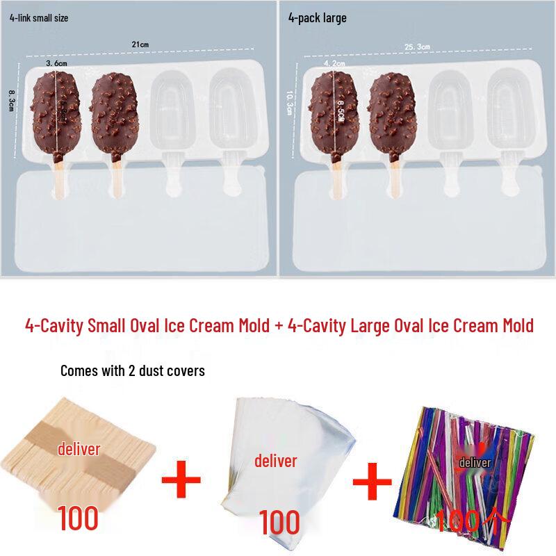 Homemade Ice Cream Bar Mold