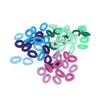 100/500Pcs Hair Accessories Girls Colorful Elastic Hair Bands Ponytail Hold Hair Tie Rubber Bands Scrunchie