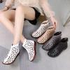 2023 Women's Korean-Style Gladiator Sandals - Breathable Hollow-Out, Back Zipper, Thick Sole, Flat Heel