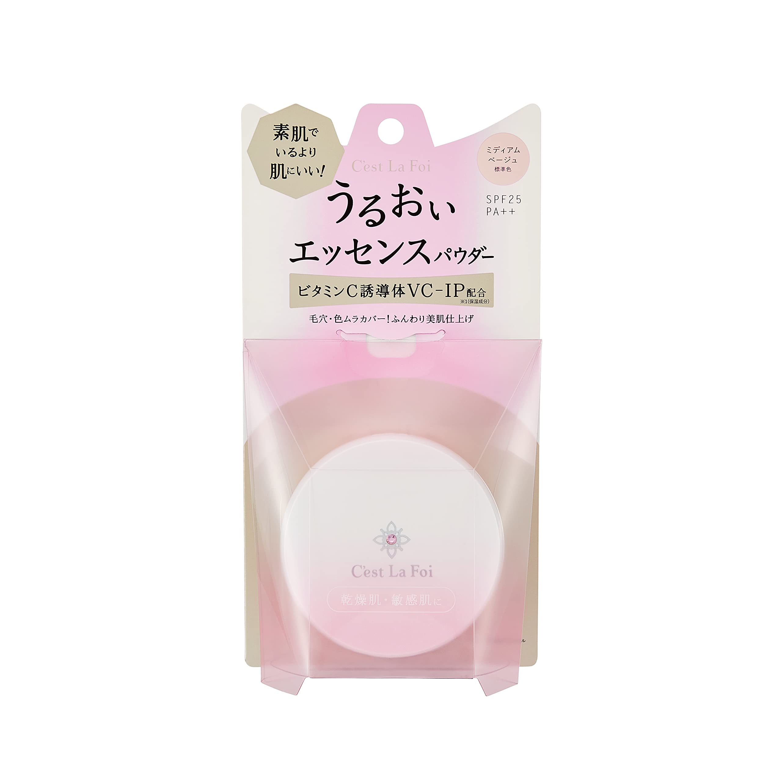 

Ceraphor Essence Powder Medium Beige 8g for your skin than bare Moisturizing essence powder also protects from mask [Better skin! rubbing]