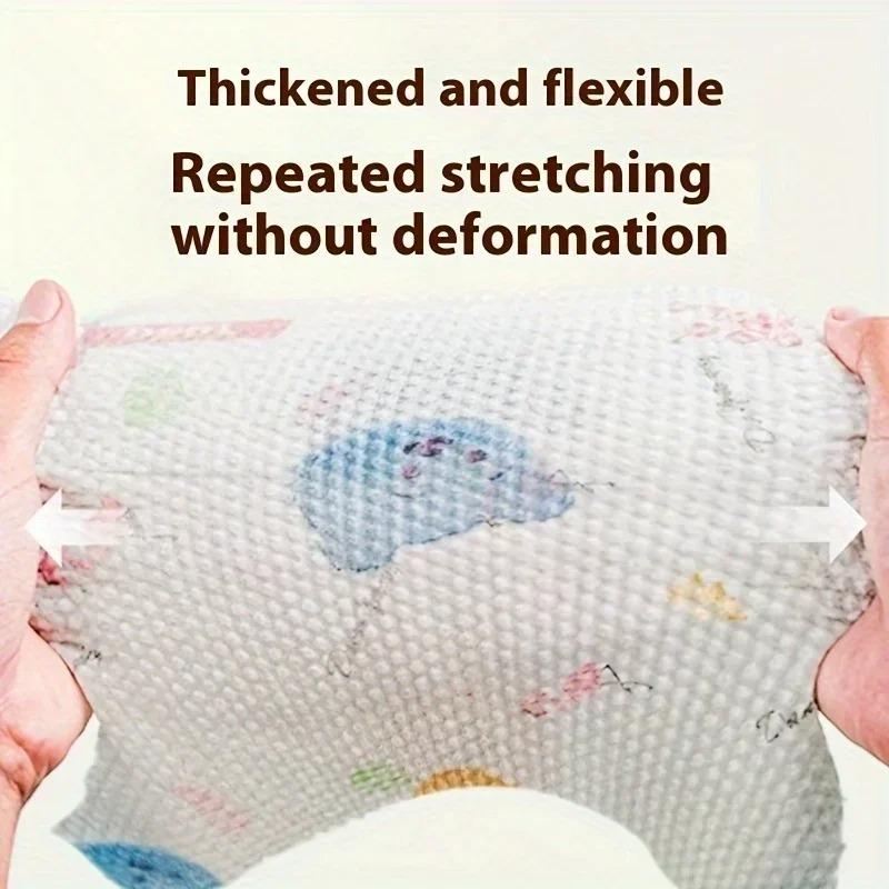 One-time Dishcloth Water Wash Dry Wet Dual-use Non-stick Oil Rags Household Cleaning Rags Kitchen Towel Kichen Accessories