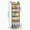 Cesta de Almacenamiento Colgante para Puerta de Múltiples Capas Estante de Pared para Ventana sin Perforaciones y que Ahorra Espacio para Ropa Juguetes Artículos Varios