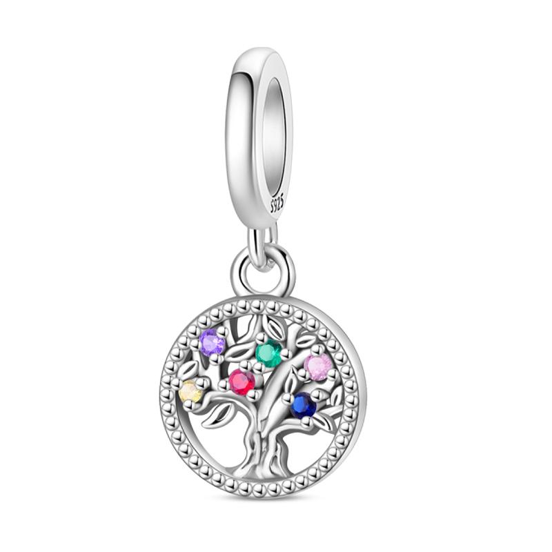 Original Copper Tree Of Life Wishing Tree Charms Pendants Fit Bracelets Necklace Diy Birthday Jewelry Gifts