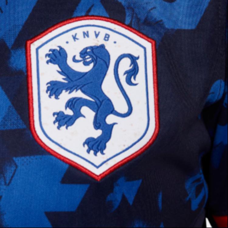 Nike 2023 Damen Weltcup Serie Schnelltrocknend Atmungsaktiv Kurzarm Fußballtrikot Fan Edition Saison 2023 Niederlande Auswärtstrikot Damen DR3994-498