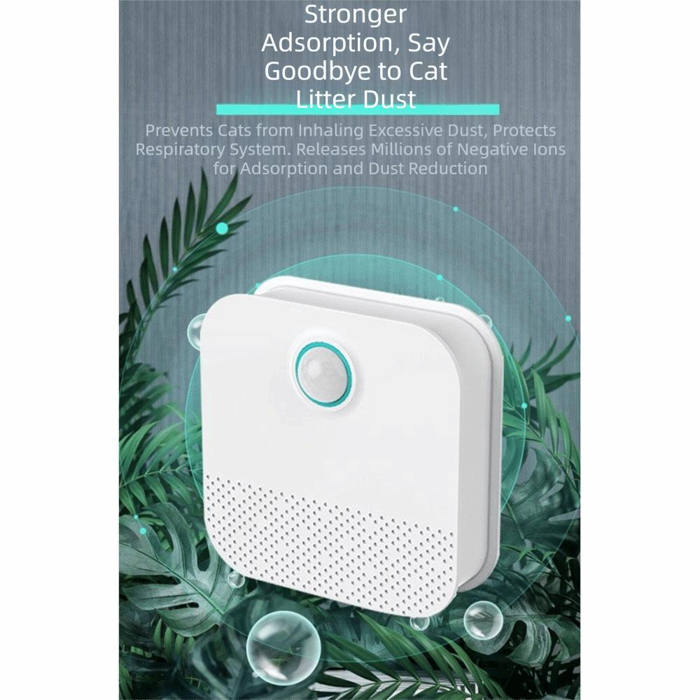 Intelligent Pet Deodorization Purifier Rechargeable Pet Air Purifier Cat Odor Purifier  Home Fresh