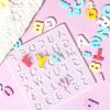 Alphabet Number Mold Crystal Epoxy Silicone Mold Keychain Multipurpose Mould